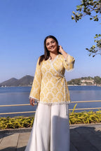 Beutiful Bell Sleeves Kurti