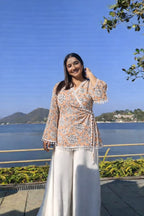 Beutiful Bell Sleeves Kurti